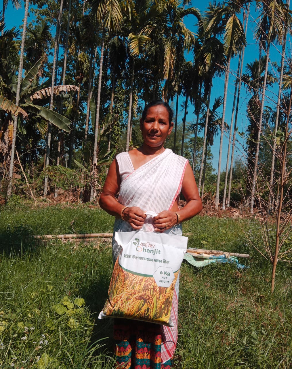 Farmer in field