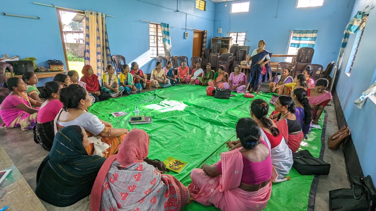 Community institutions meeting and planning local development